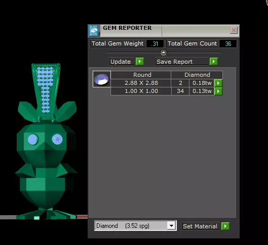 Low-Poly Bird Pendant 3D Printable Model 3D print model_6