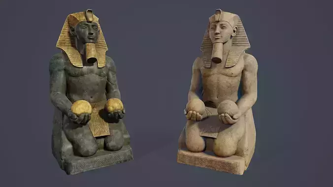 Egyptian Statue V2 PBR