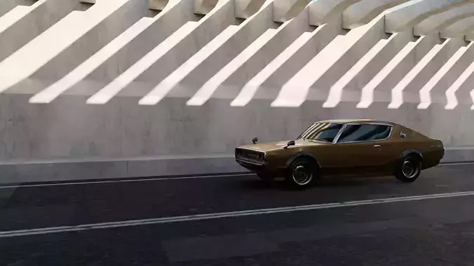 Datsun 240k GT Animation