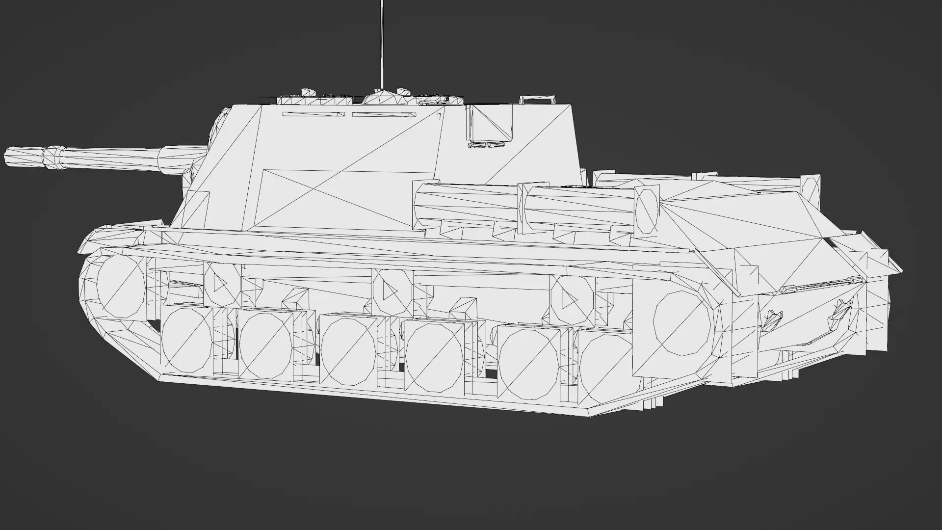  ISU-152 3D Model Low-poly 3D model_25