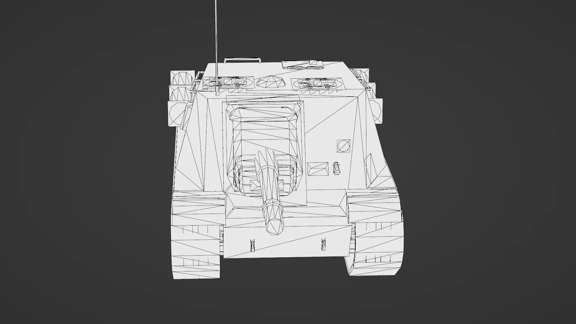  ISU-152 3D Model Low-poly 3D model_34