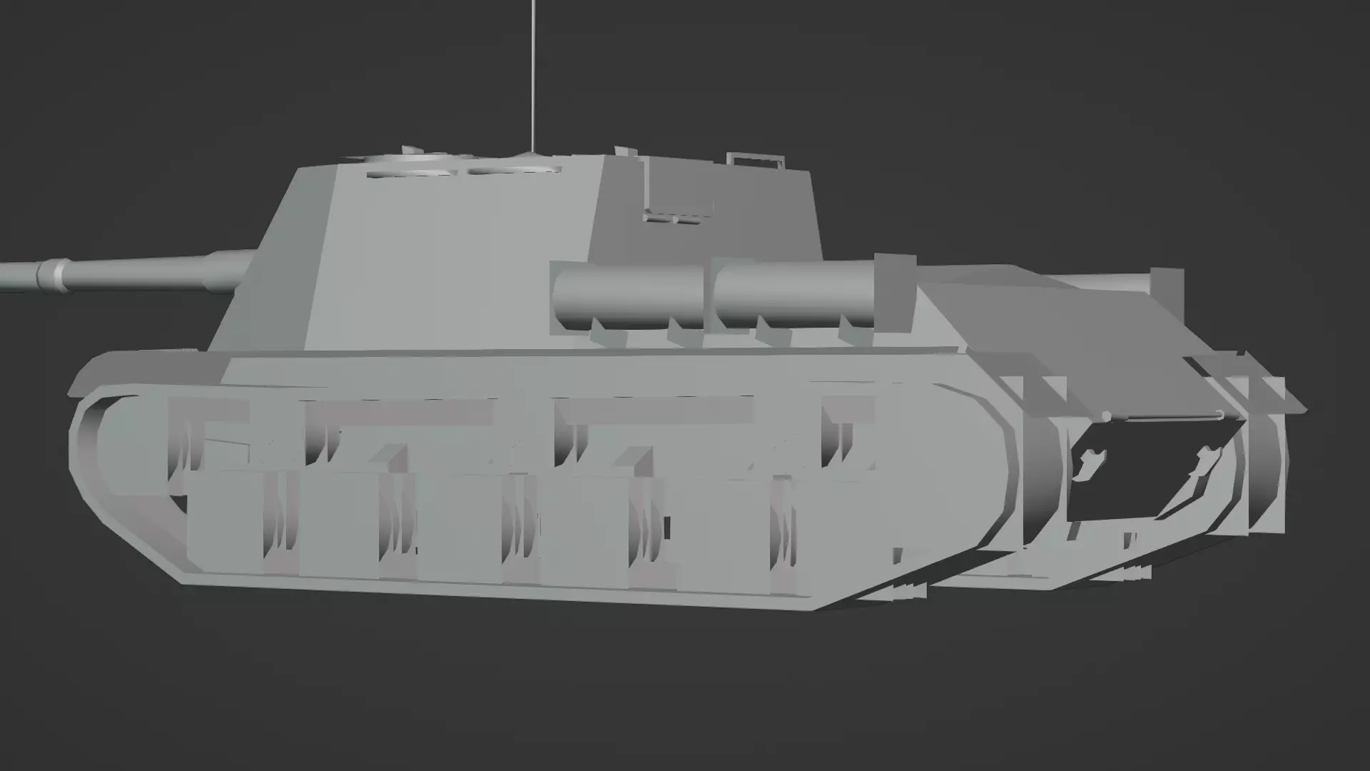  ISU-152 3D Model Low-poly 3D model_18