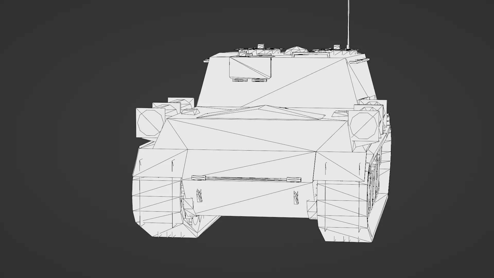  ISU-152 3D Model Low-poly 3D model_24