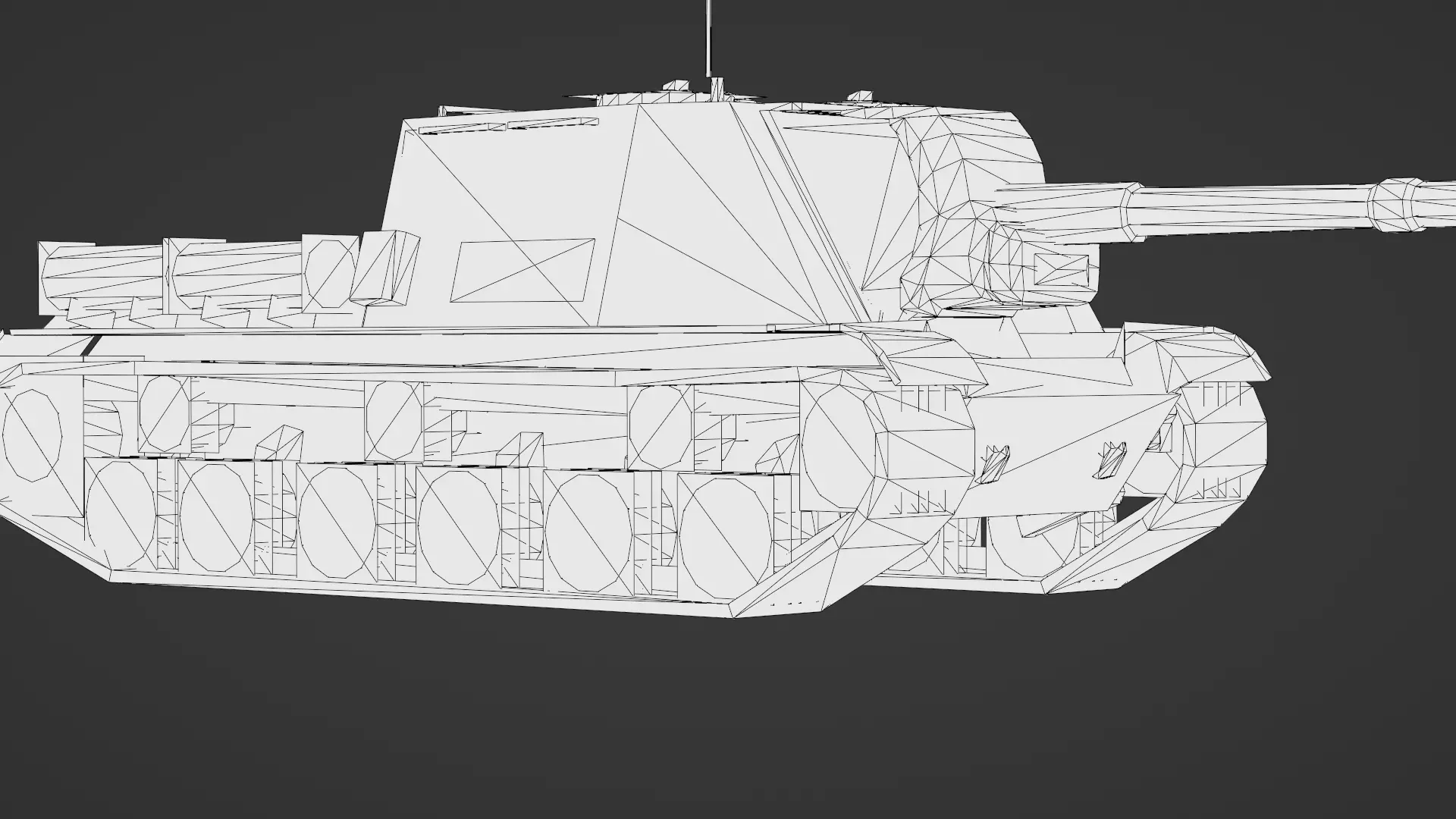  ISU-152 3D Model Low-poly 3D model_33