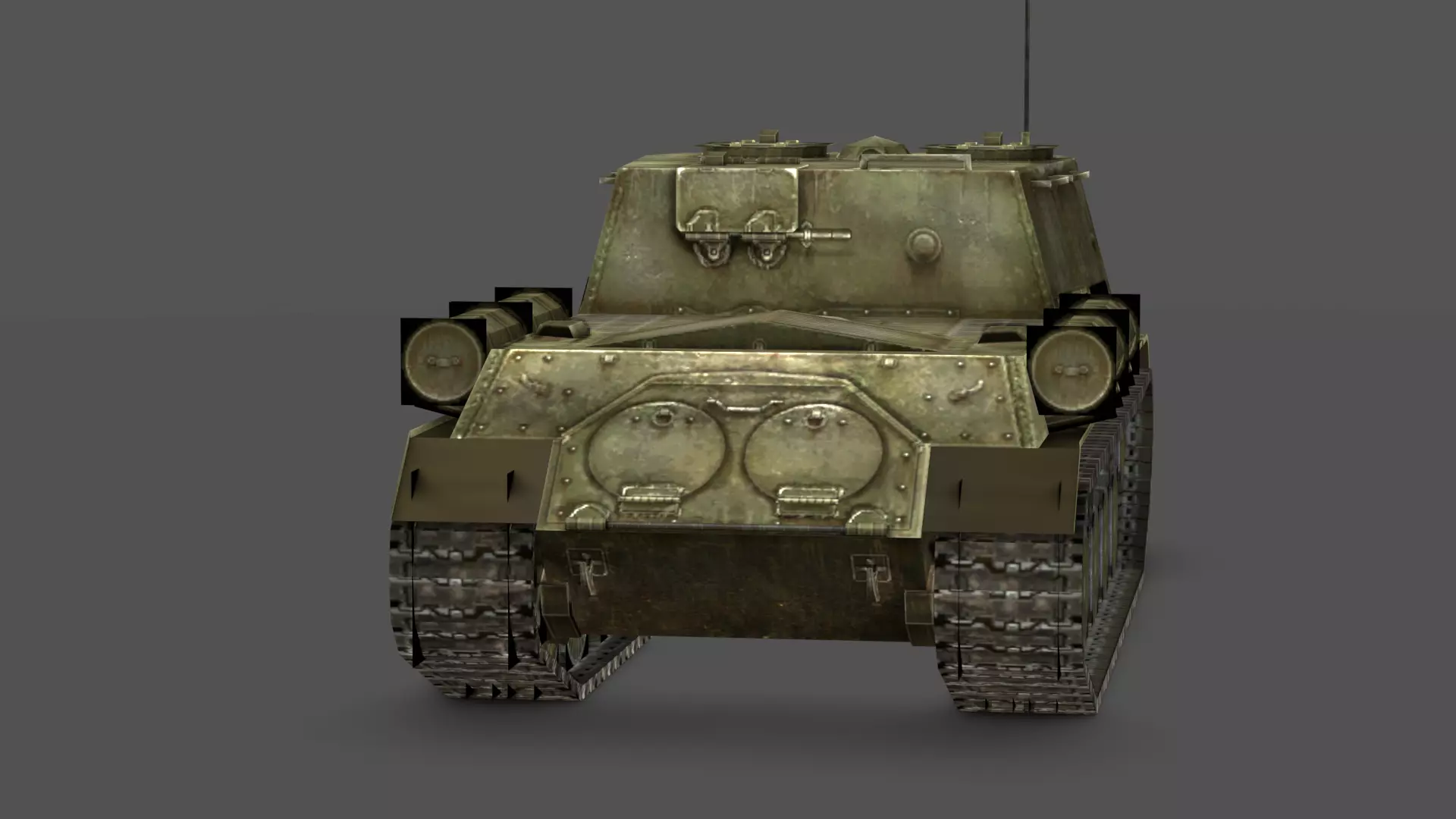  ISU-152 3D Model Low-poly 3D model_1
