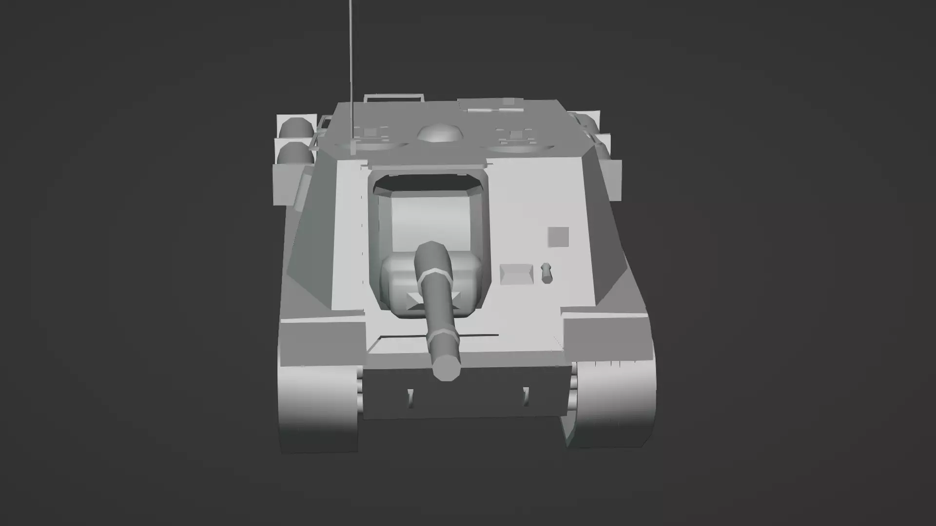  ISU-152 3D Model Low-poly 3D model_22