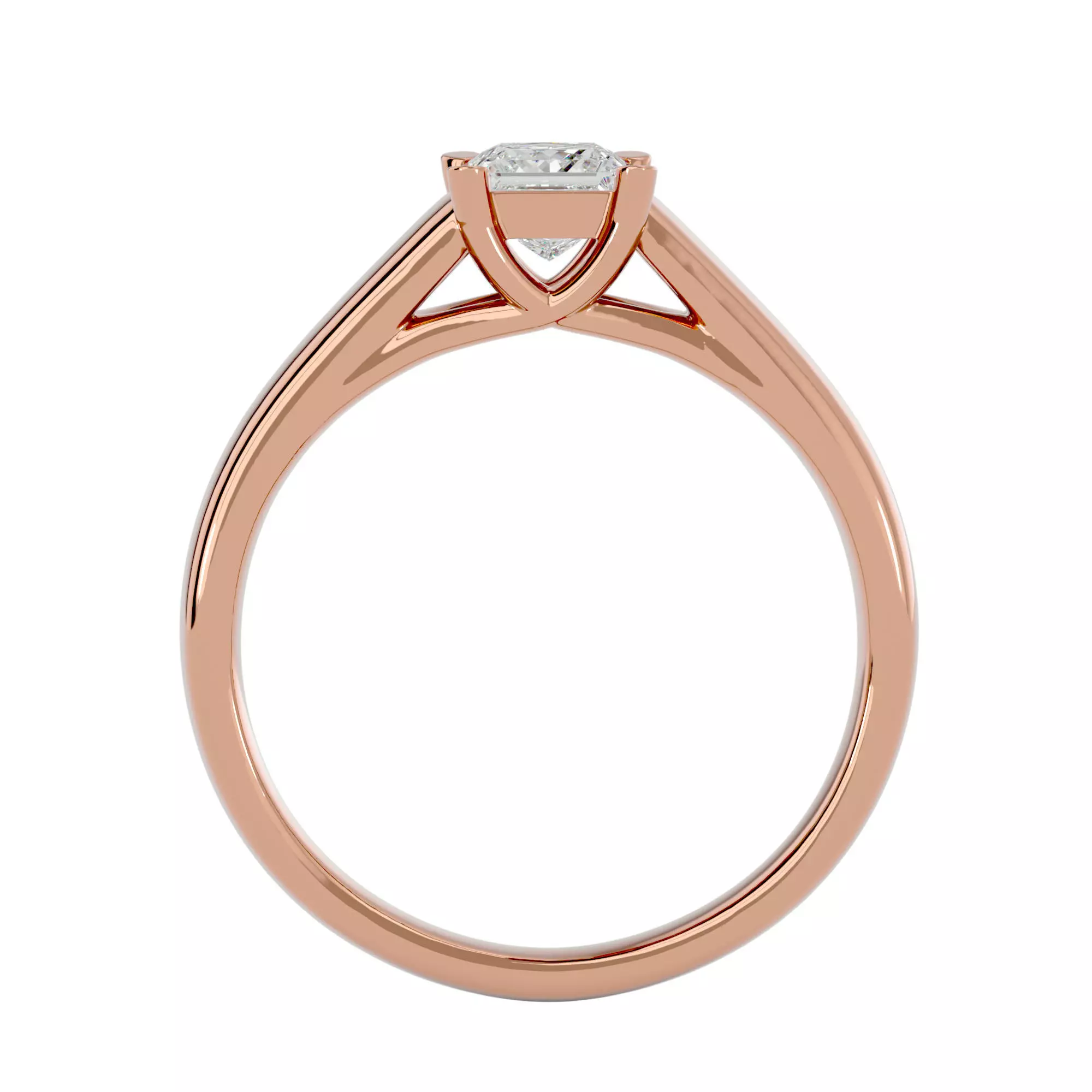 pack of 5 rings 3D print model_15