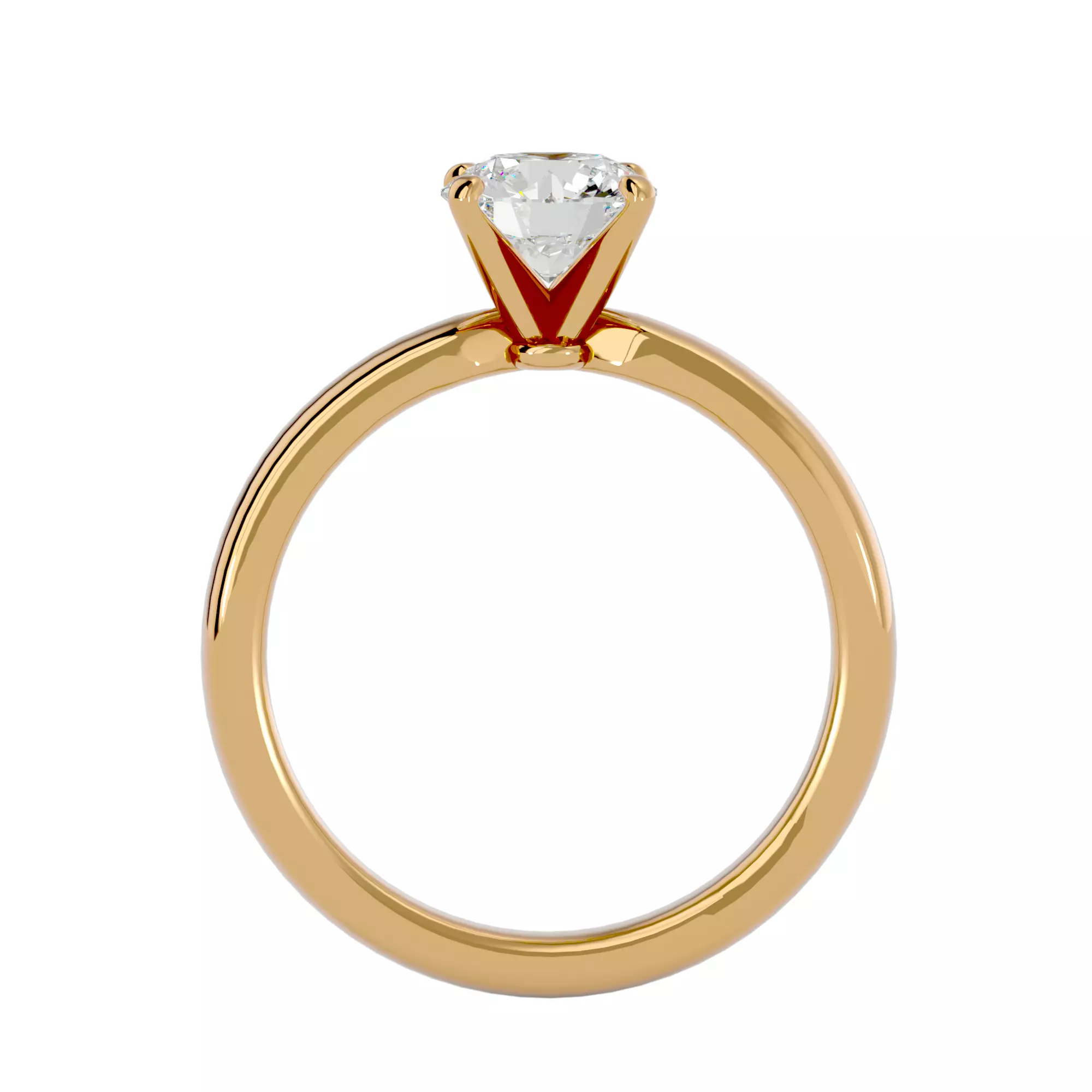 pack of 5 rings 3D print model_102