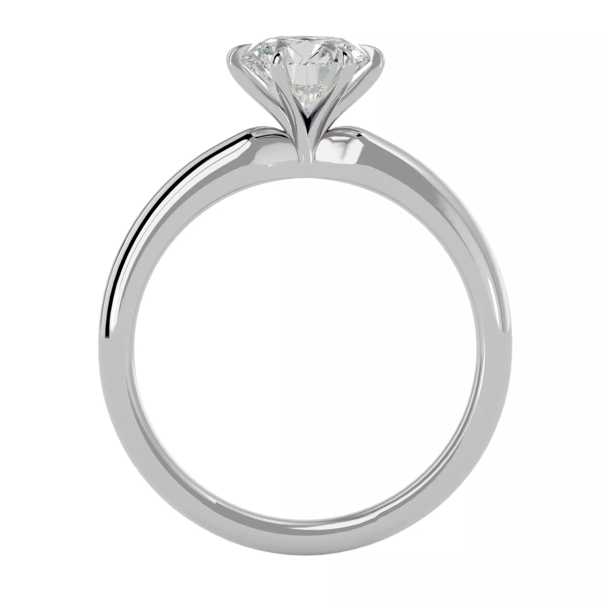 pack of 5 rings 3D print model_57