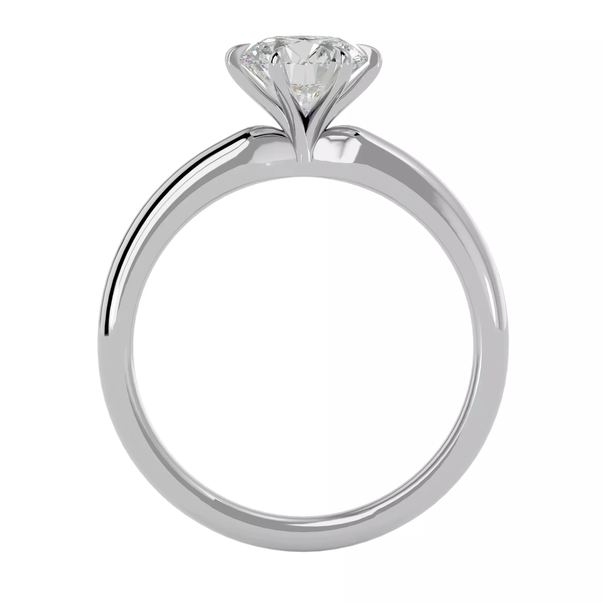 pack of 5 rings 3D print model_71