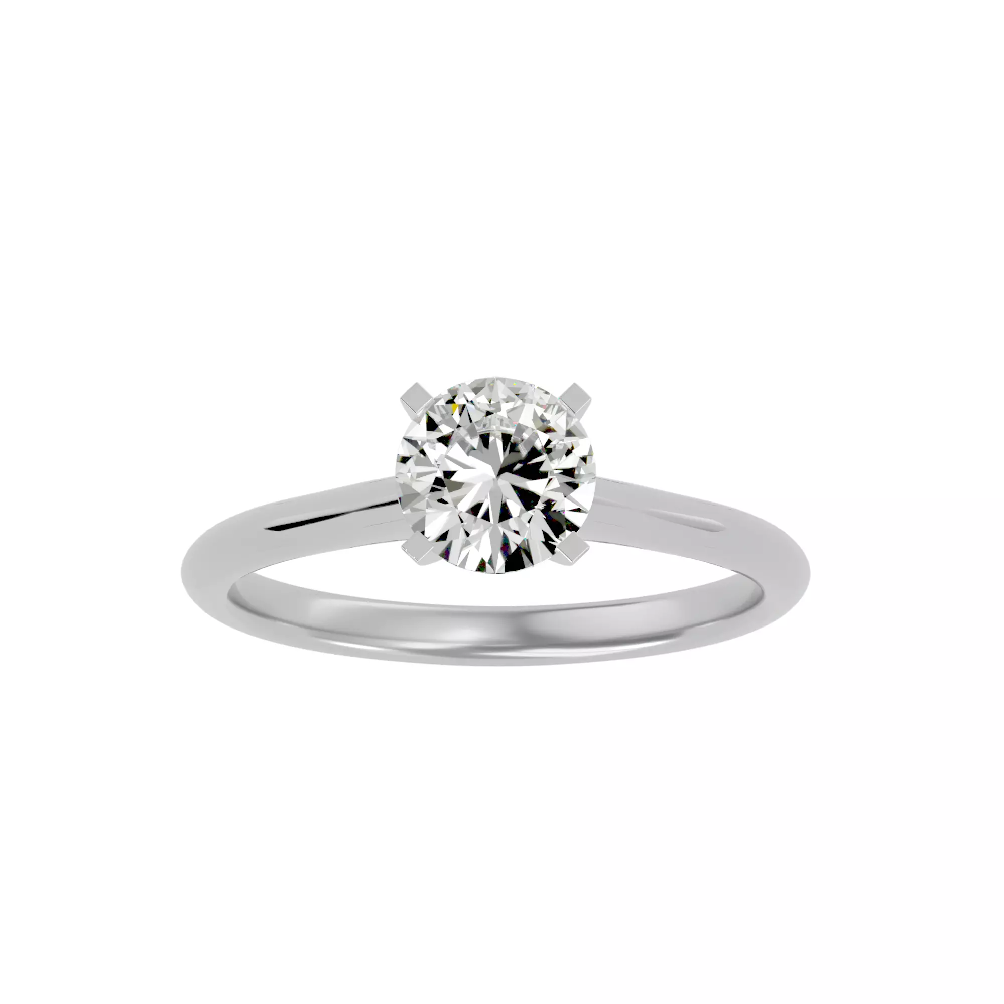 pack of 5 rings 3D print model_46