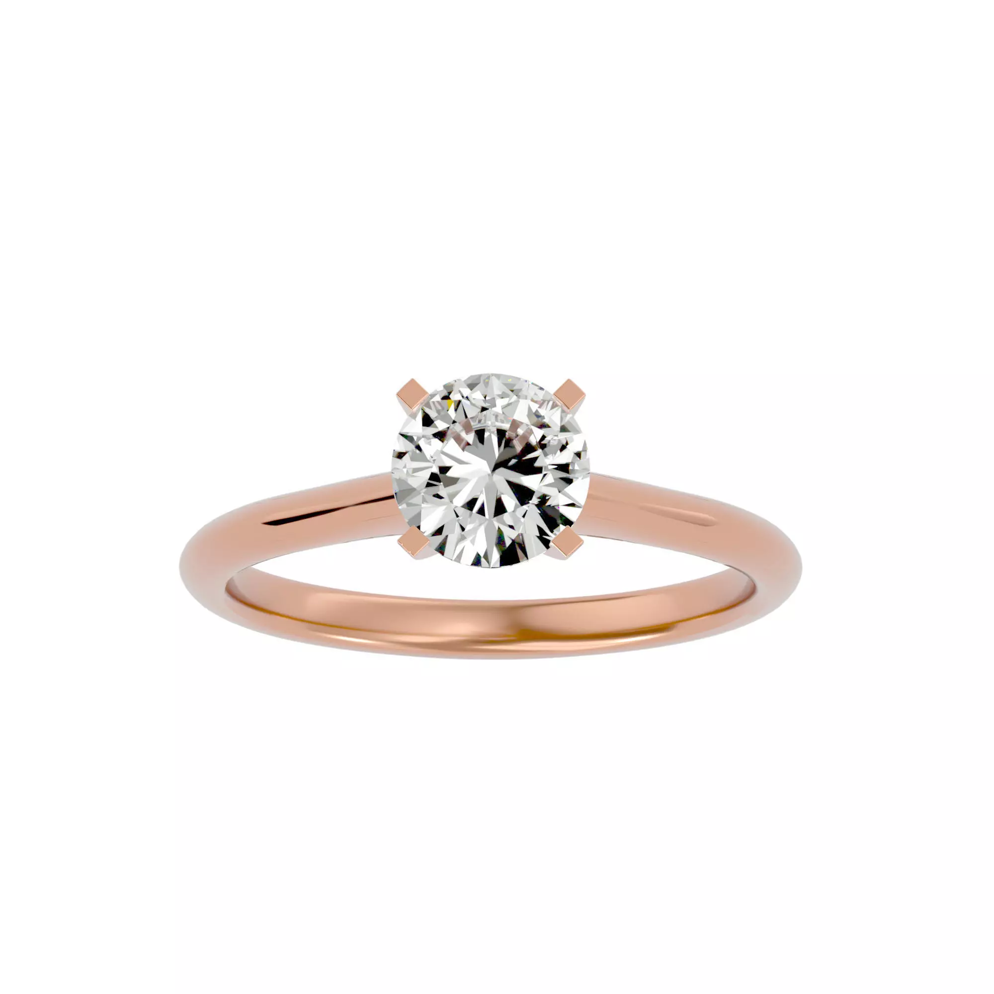 pack of 5 rings 3D print model_29