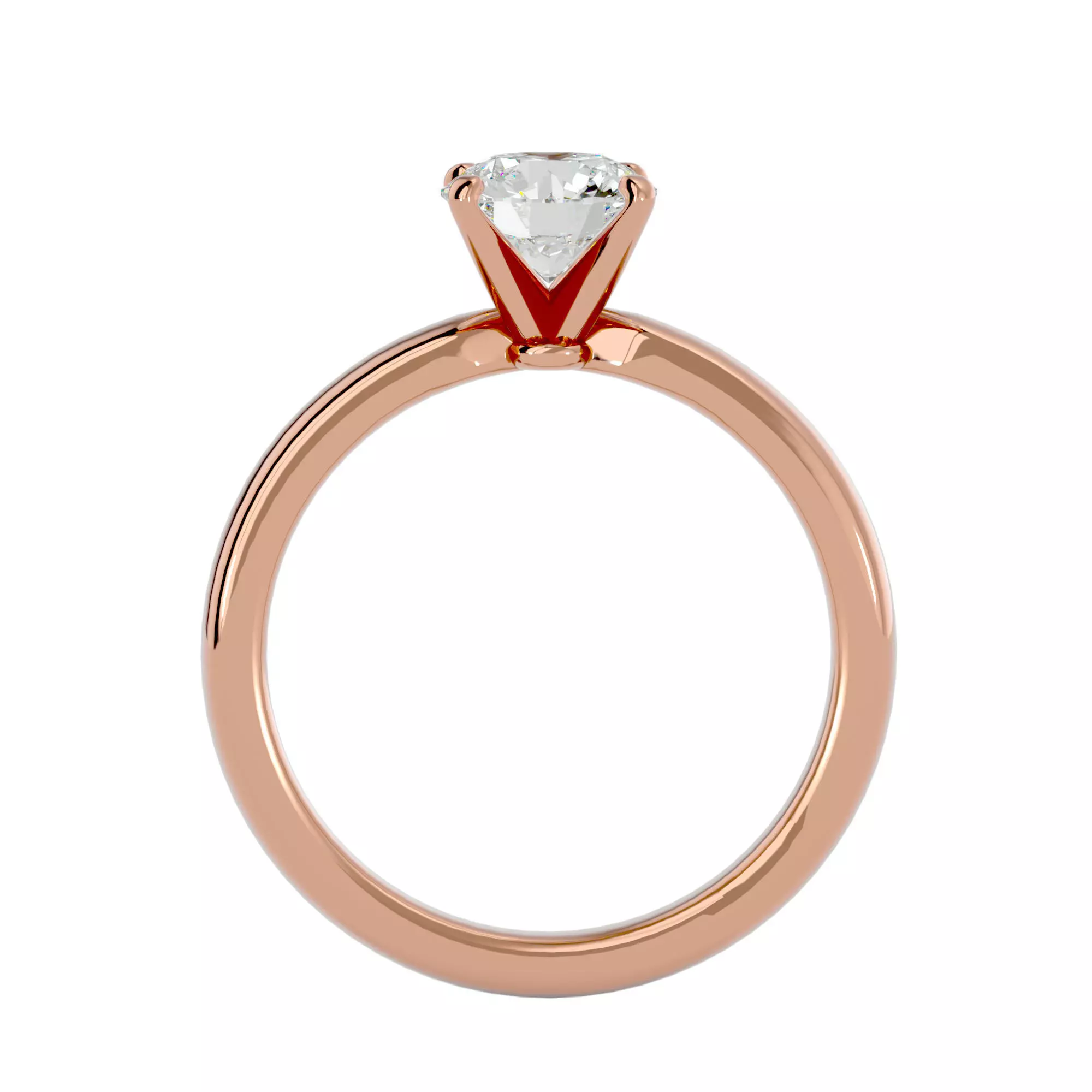 pack of 5 rings 3D print model_88