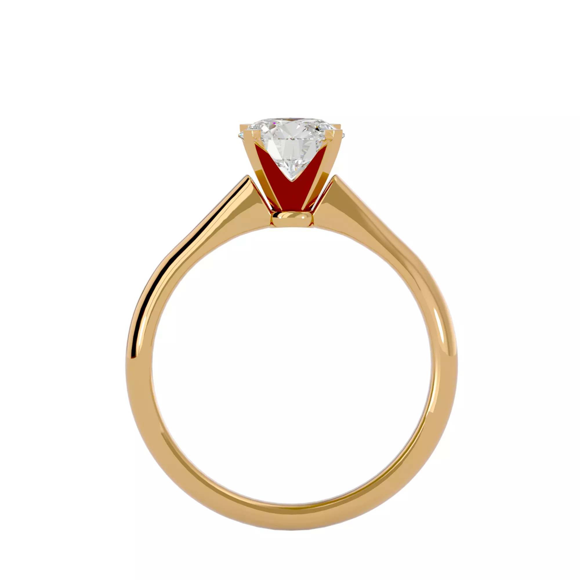 pack of 5 rings 3D print model_51