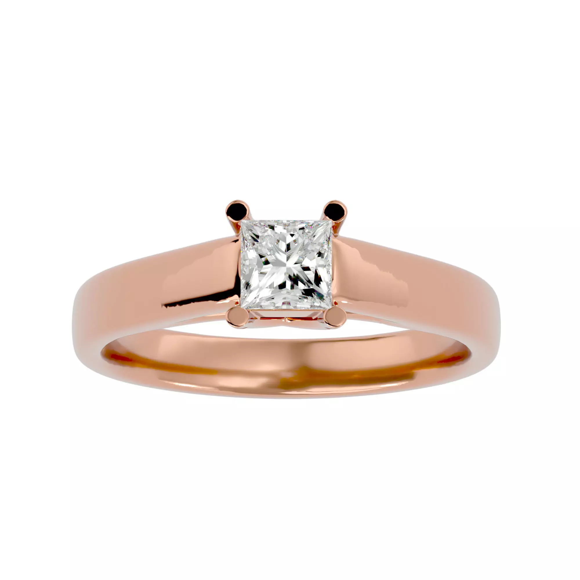 pack of 5 rings 3D print model_5