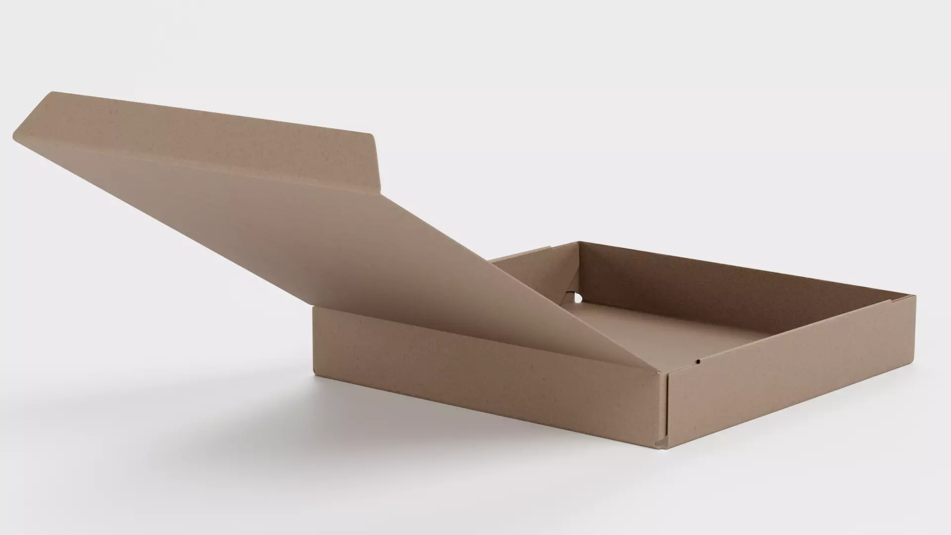 -Pizza Box - Rigged- Low-poly 3D model_3