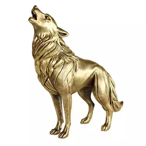 wolf statue 