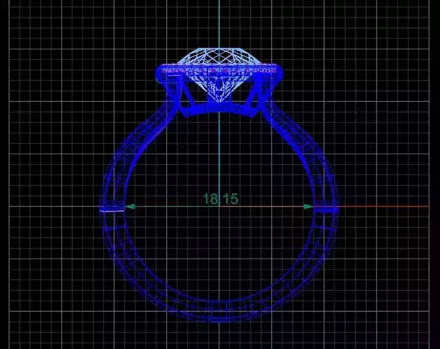  Pear Cut Diamond Halo Engagement Ring