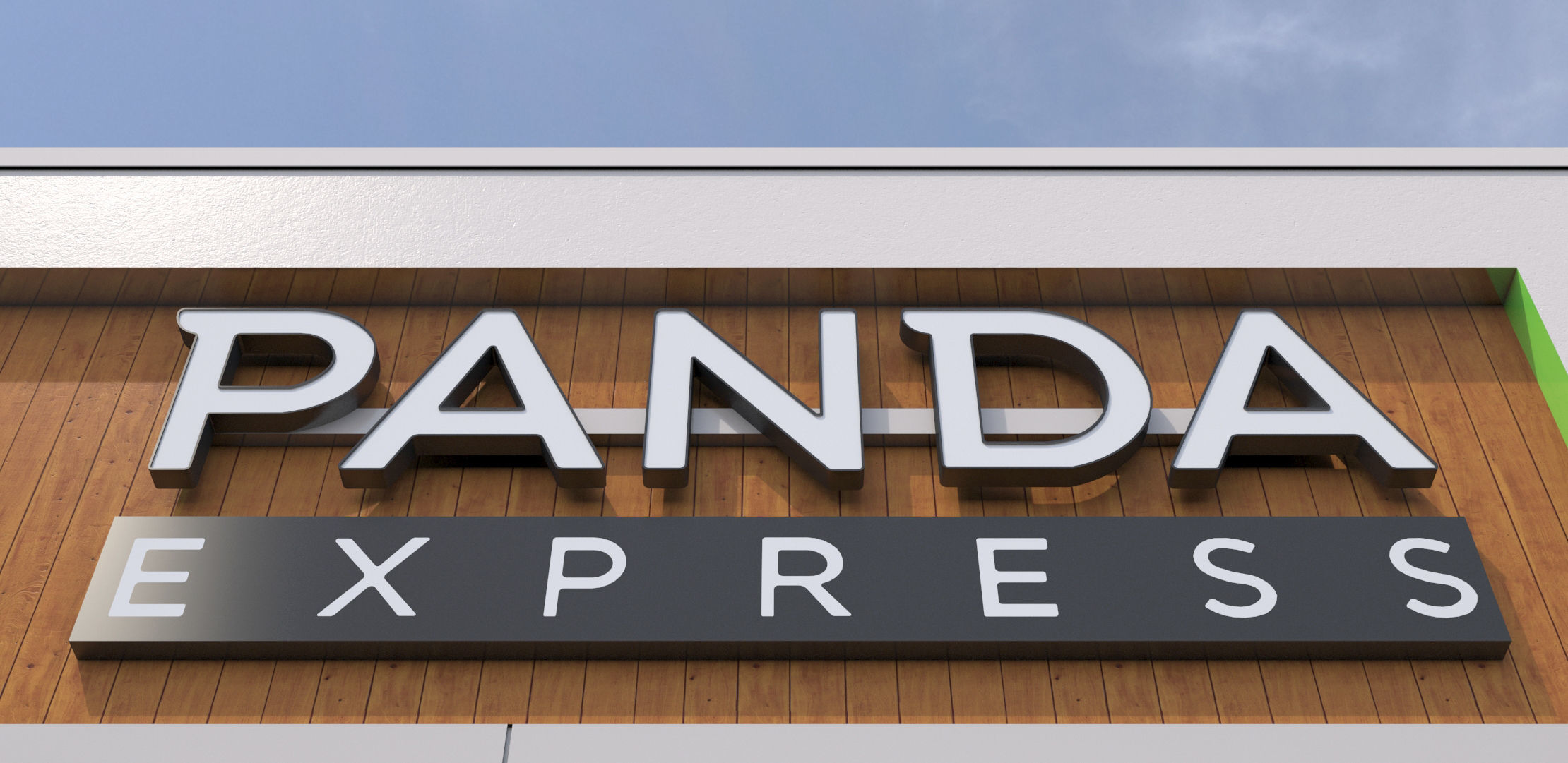 Panda Express 3D model_3