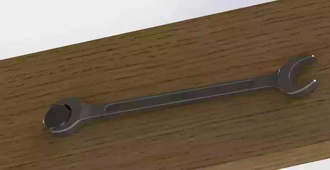 10x11 Wrench Model by HCU TOOLS SolidWorks STEP STL