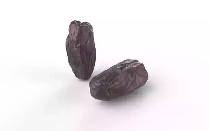 Date  M01 Low-poly 3D model 5