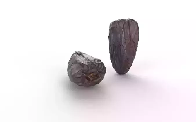 Date  M01 Low-poly 3D model 6