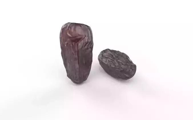 Date  M01 Low-poly 3D model 4