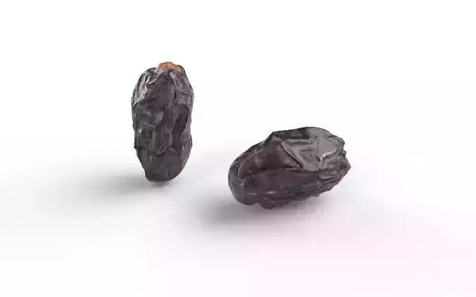 Date  M02 Low-poly 3D model 4
