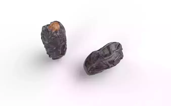 Date  M02 Low-poly 3D model 6