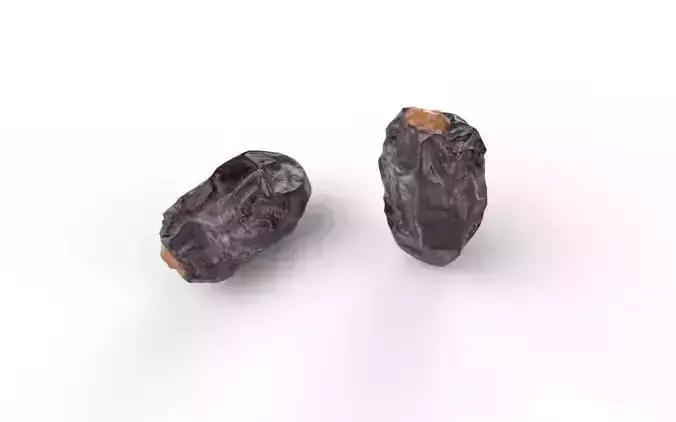 Date  M02 Low-poly 3D model 5