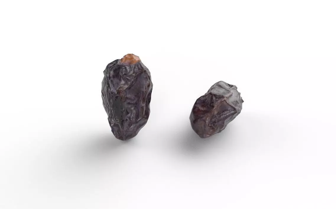 Date M02 Low-poly 3D model