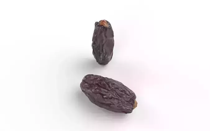 Date  M03 Low-poly 3D model 6