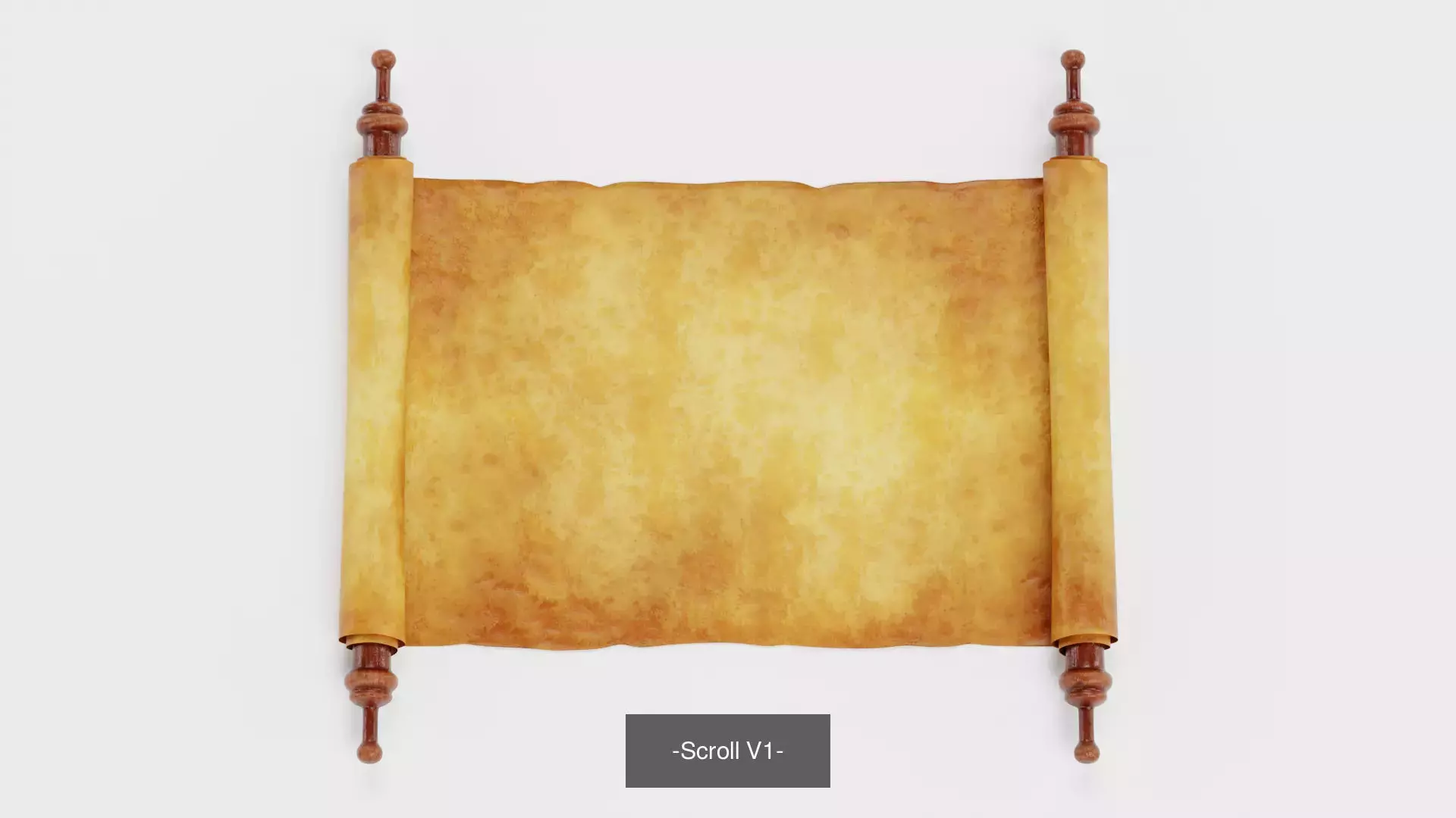 -Scrolls Empty Set- 3D Model Collection_2