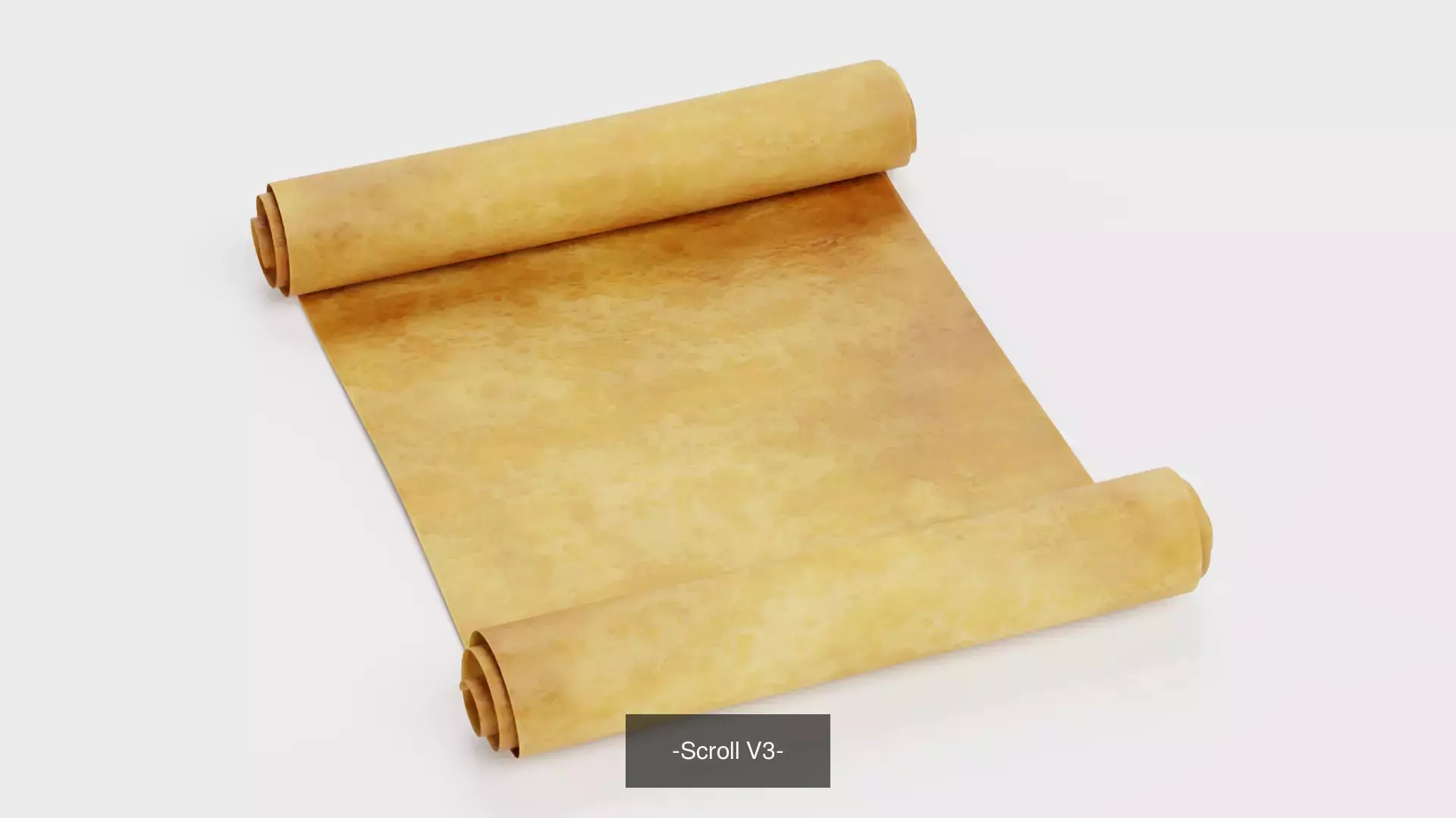 -Scrolls Empty Set- 3D Model Collection_4