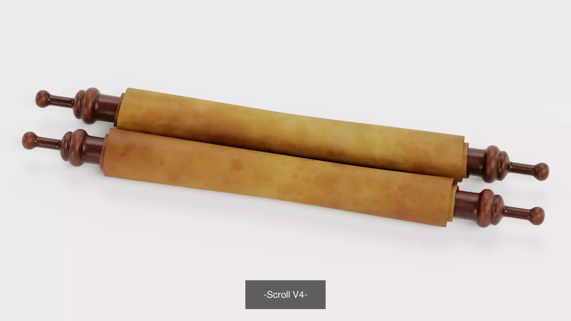 -Scrolls Empty Set- 3D Model Collection_5