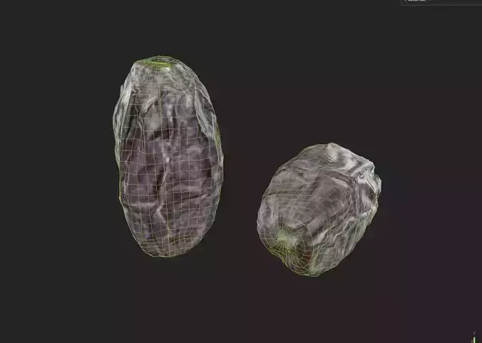 Date  M06 Low-poly 3D model 2
