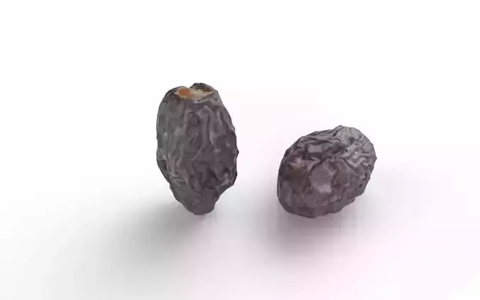 Date  M07 Low-poly 3D model 5