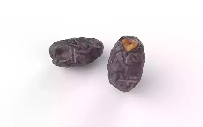 Date  M07 Low-poly 3D model 4