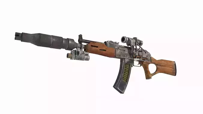 Modern weapons long-range sniper AK