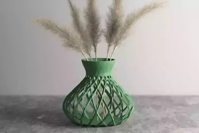 vase pot planter 3d print c13 