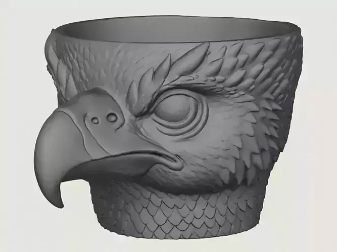 Eagle Head Planter