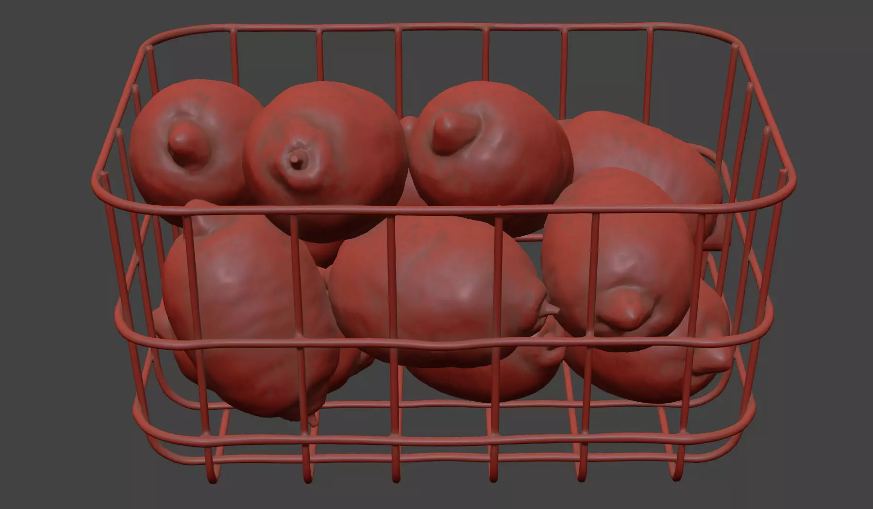 Wire Basket 3D model_6