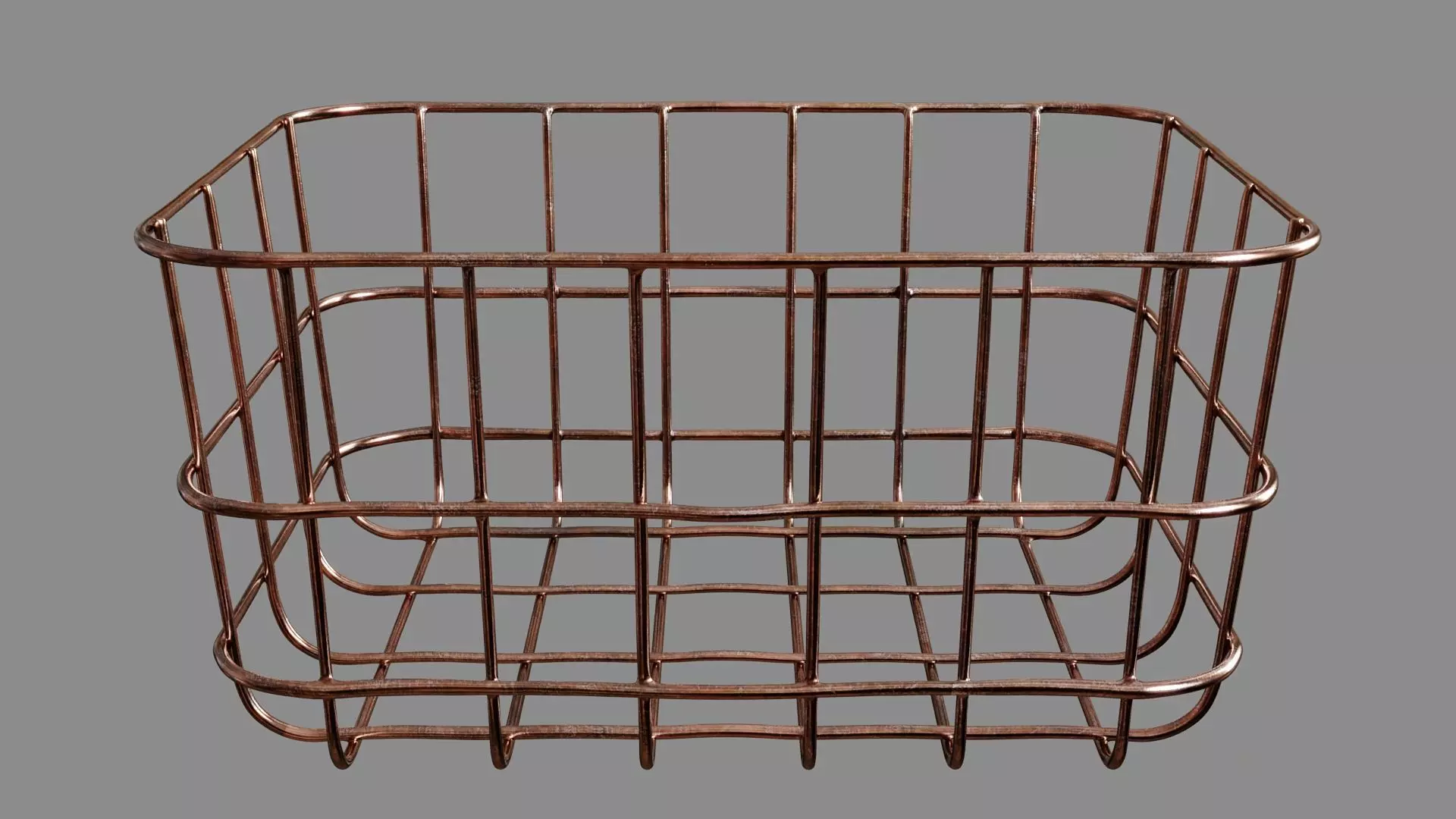 Wire Basket 3D model_1
