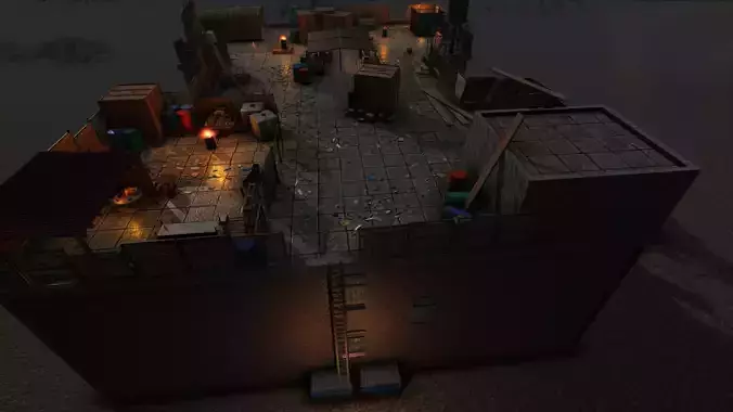 Rooftop Safehouse Unity3D