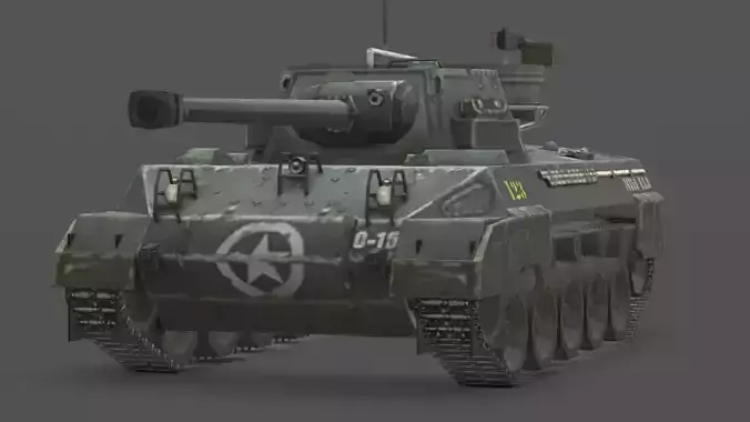M18 Hellcat 3D Model