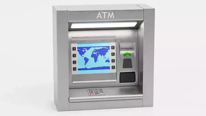 ATM Machine - Wall Mount Bank Terminal