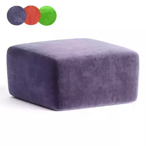 pouf blue