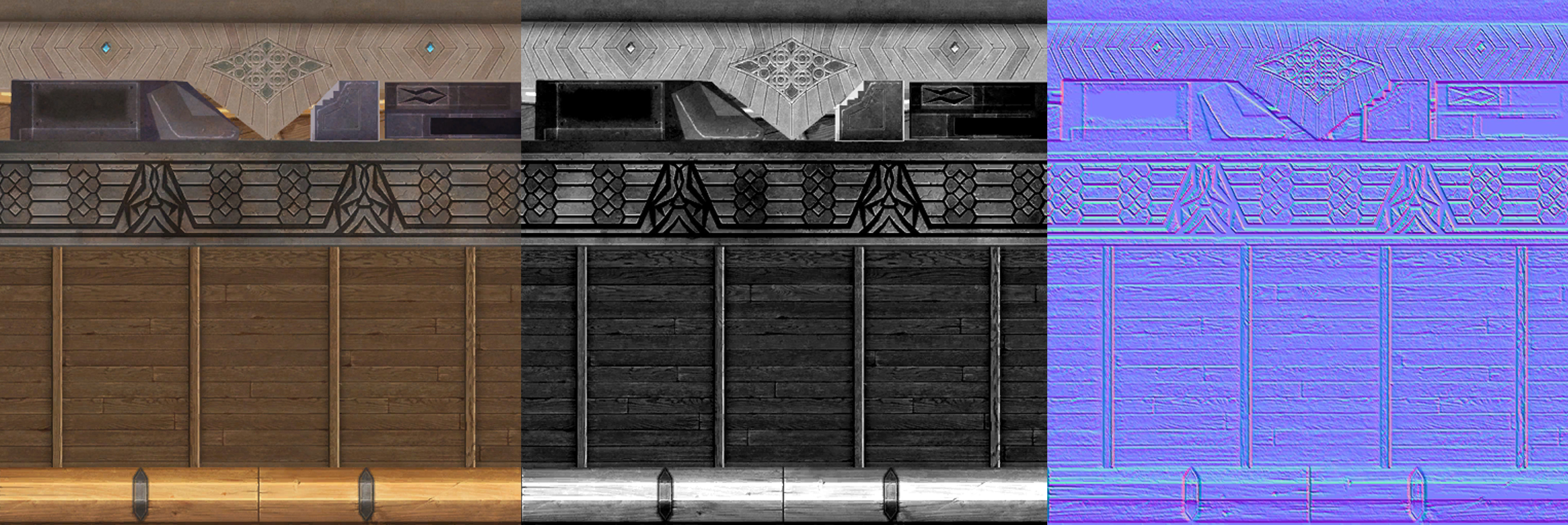 Nautilus sword Low-poly 3D model_21