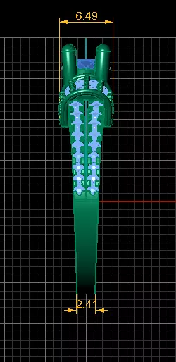 Gold Engagement Ring  3D print model_5