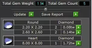 Heart Engagement Ring 3D print model_13